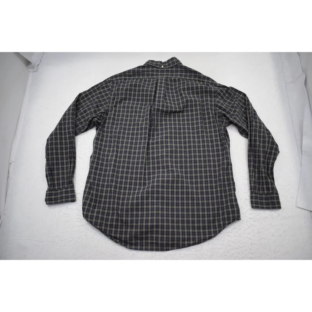 Polo‎ Ralph Lauren Custom Fit Plaid Dress Shirt Long Sleeve Mens Size XL